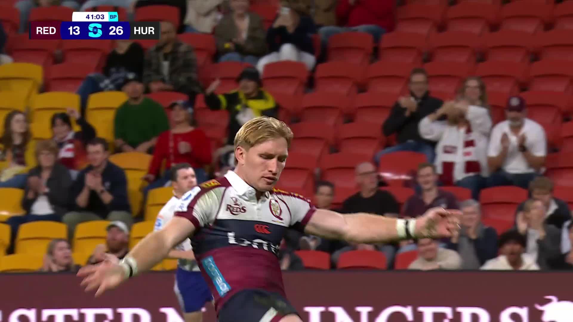 Tate McDermott Try v Hurricanes | SRP 2025