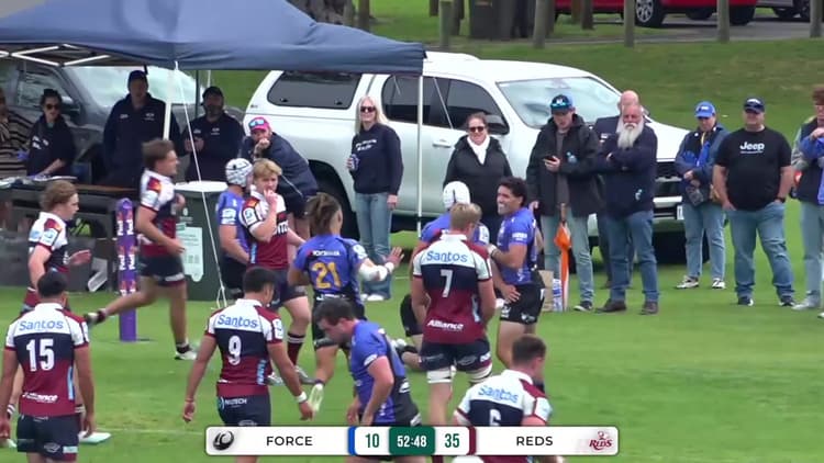 George Poolman Try v Queensland Reds | SRP 2025