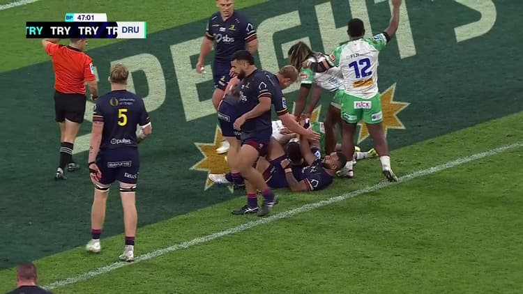 Simione Kuruvoli Try v Highlanders | SRP 2025