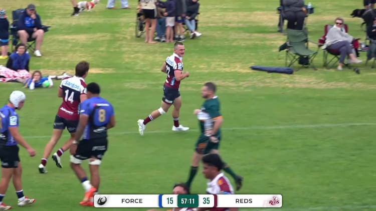 Will Cartwright Try v Western Force | SRP 2025