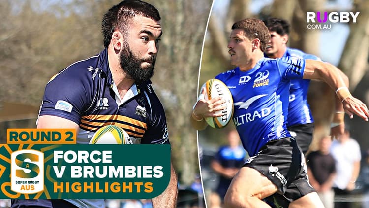 Western Force v ACT Brumbies Highlights | Round 2 | Super Rugby Aus 2025