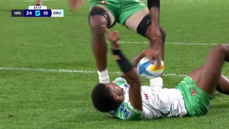 Ponipate Loganimasi Try v Highlanders | SRP 2025