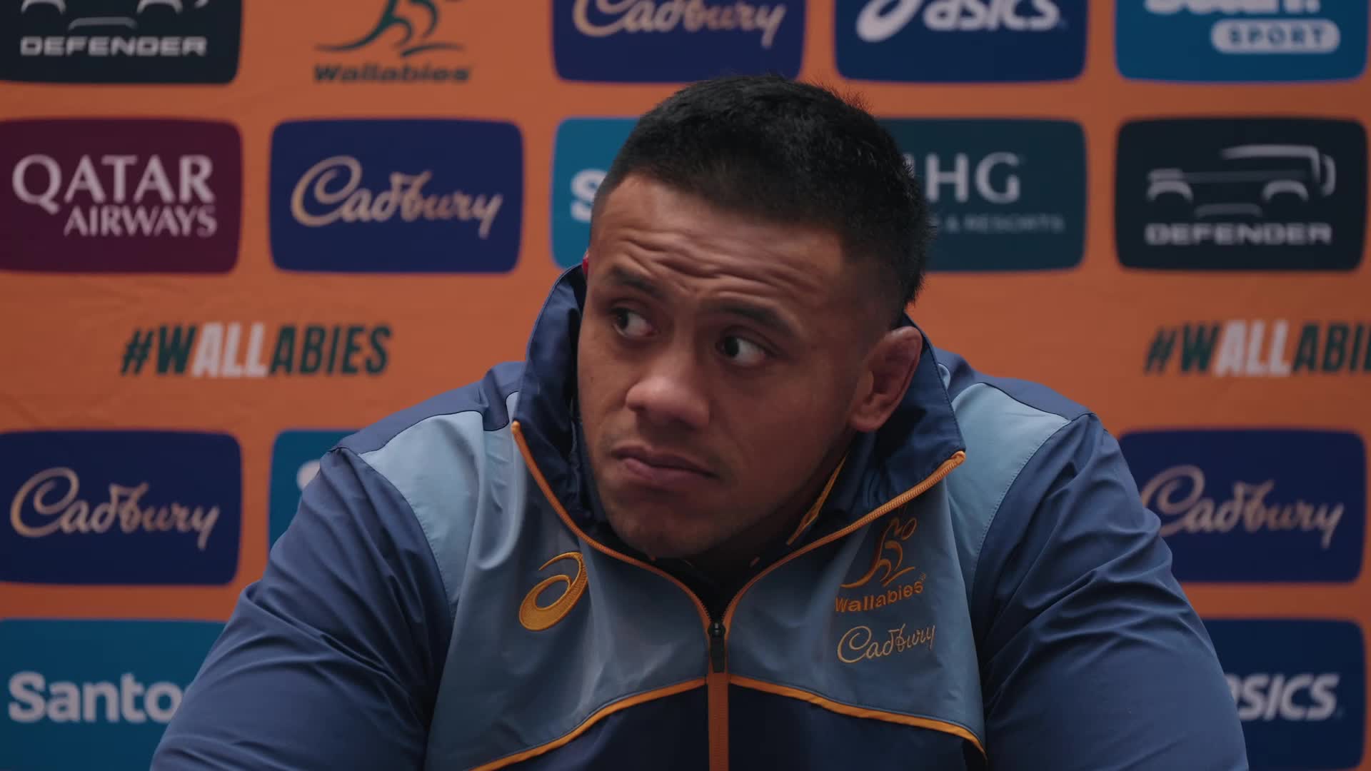 Allan Alaalatoa and Len Ikitau on second Lions Test