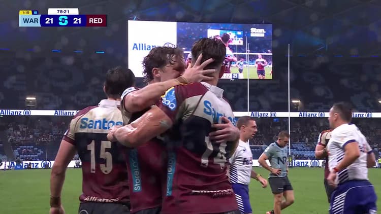 Lachie Anderson Try v NSW Waratahs | SRP 2025