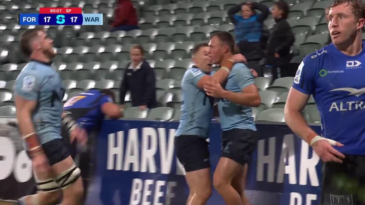 Darby Lancaster Try v Western Force | SRP 2025