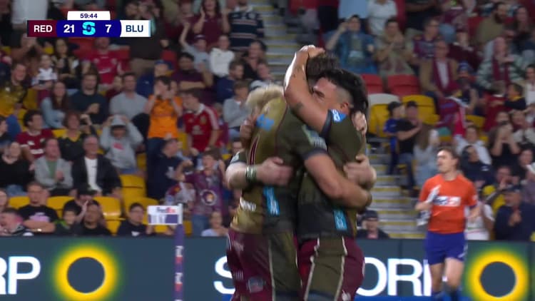 Lachie Anderson Try v Blues | SRP 2025