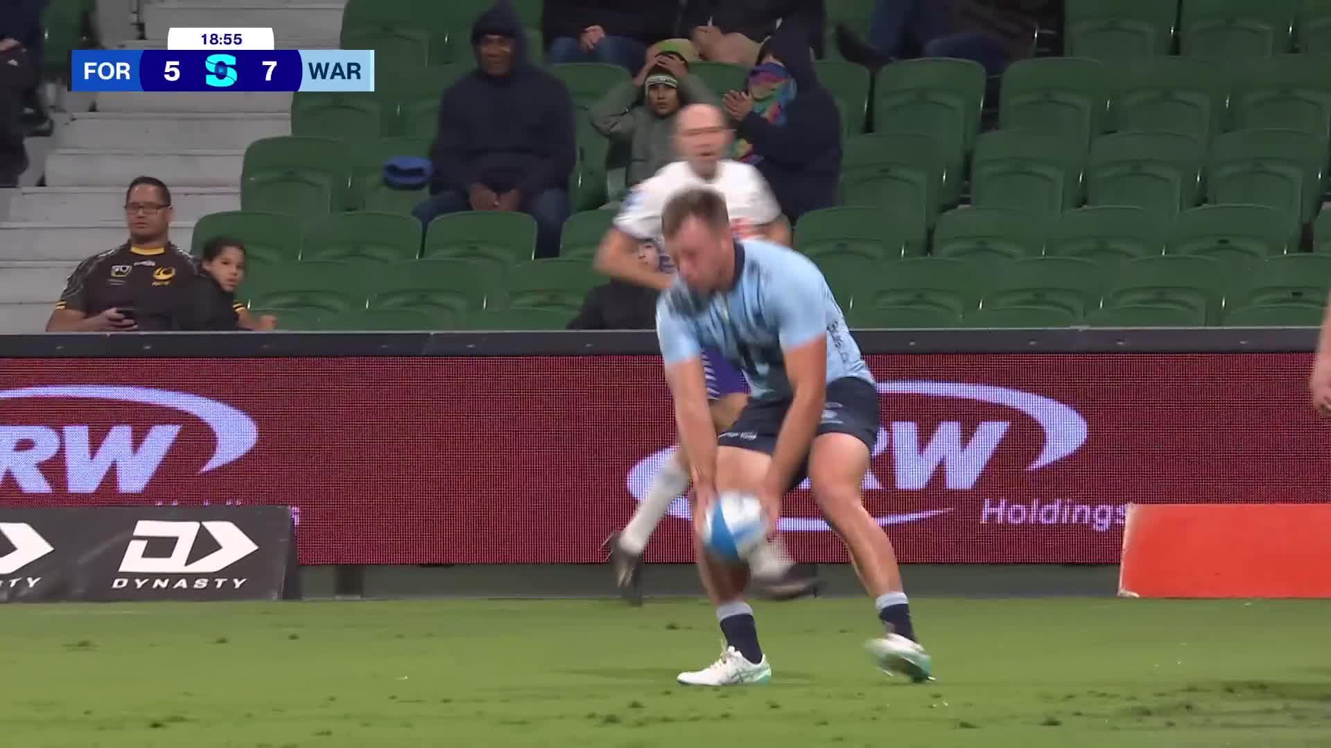 Darby Lancaster Try v Western Force | SRP 2025