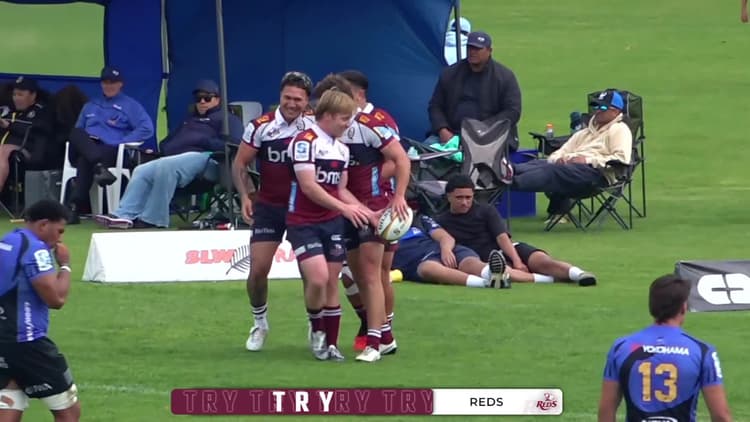 Xavier Rubens Try v Western Force | SRP 2025