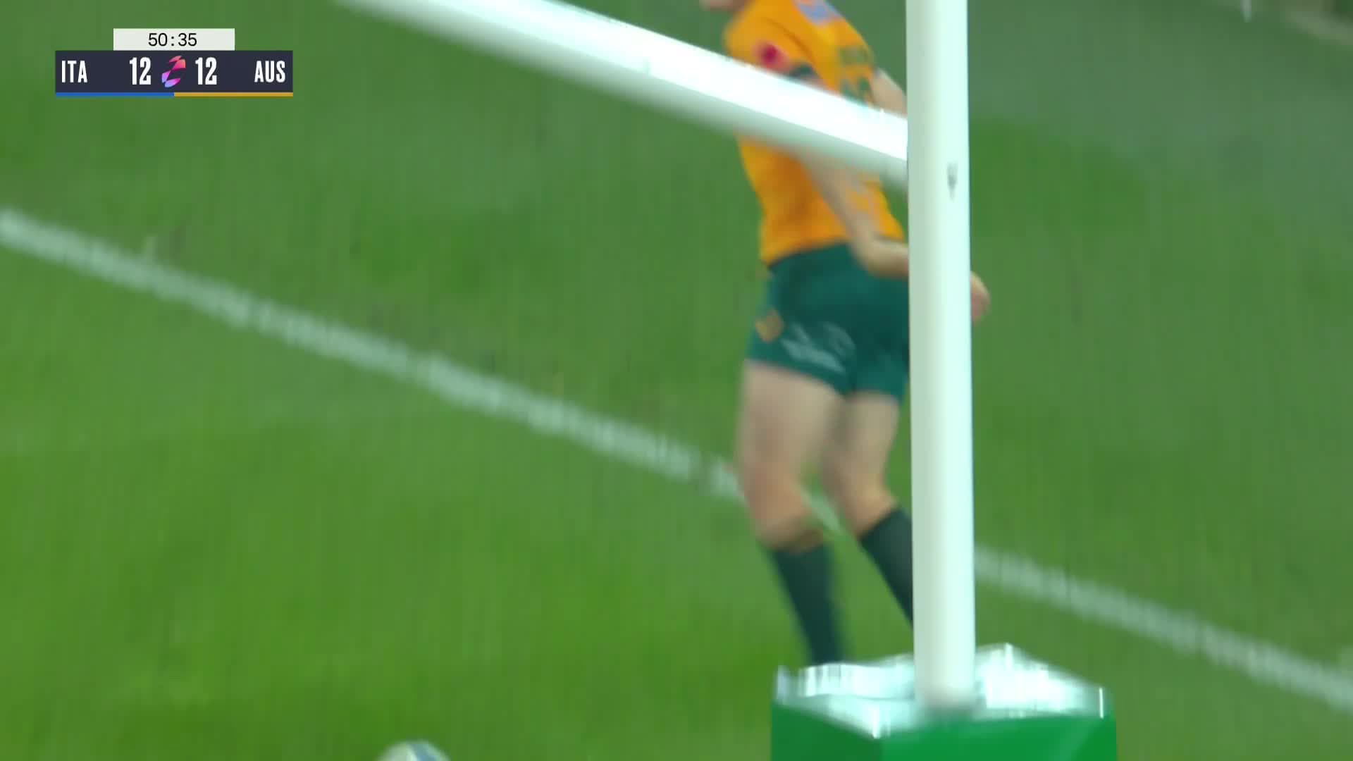 Try | Gordon vs Italy 50:34 | Wallabies