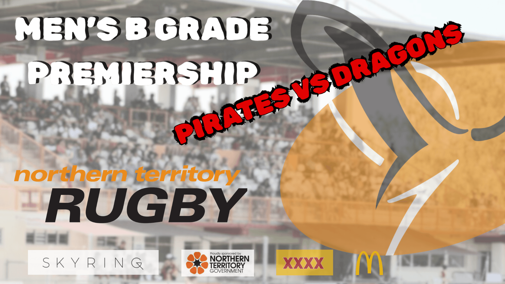 2025 Men's B Grade Premiership R8 - Pirates v Dragons