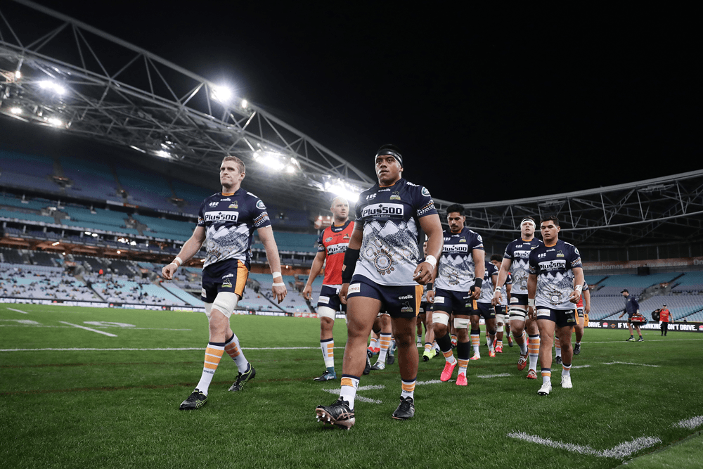 The Brumbies are on top of the Super Rugby AU ladder after five rounds. Photo: Getty Images