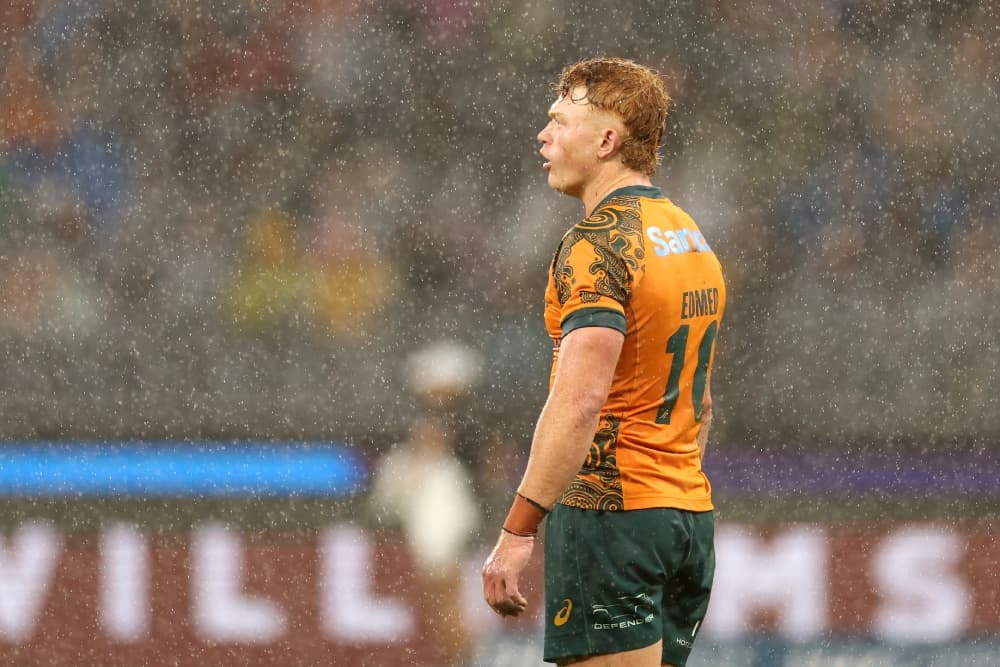 Tane Edmed is staying confident and backing his talent at the Test level. Photo: Getty Images