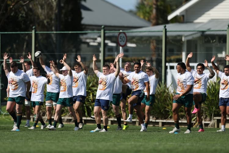 The Wallabies are fuelled with the belief that they can end the Bledisloe drought. Photo: Getty Images