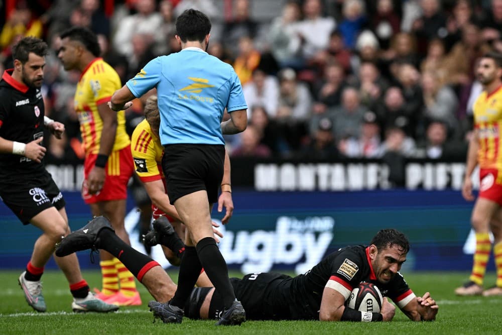 Richie Arnold crossed as Toulouse recorded a convincing win. Photo: AFP