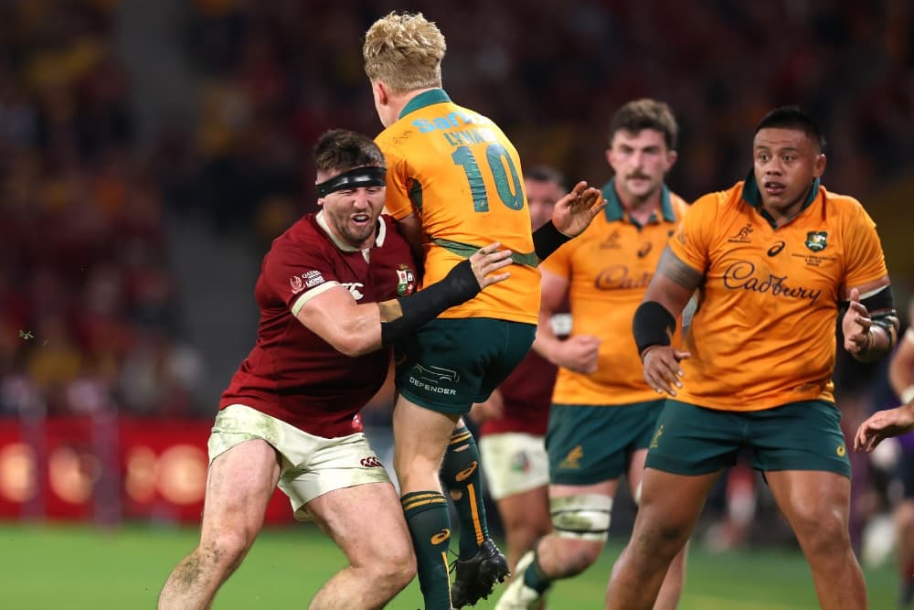 The Wallabies are backing Tom Lynagh after his debut start at Test level. Photo: Getty Images