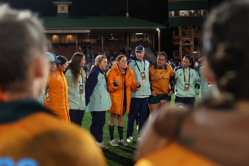Mouthguards that light up to indicate a player has suffered a significant head impact will be used at the Women's Rugby World Cup. Photo: Getty Images