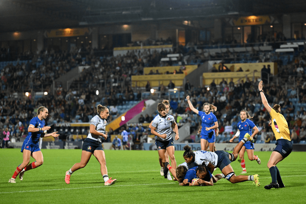 France kicked off their World Cup campaign with a 24-0 win over Italy. Source: Getty