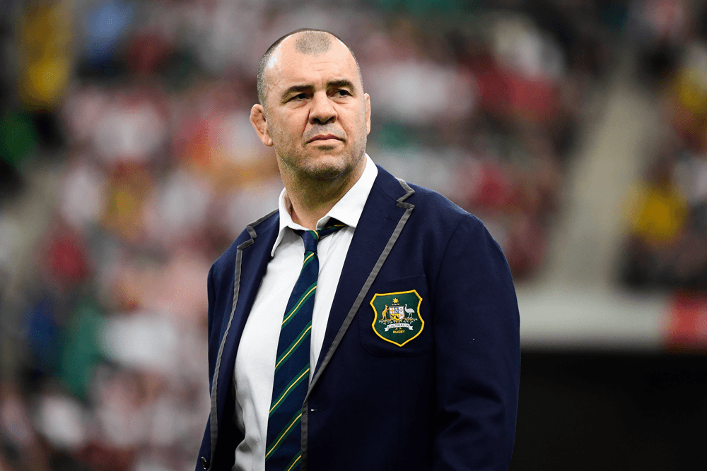MIchael Cheika resigned after the Wallabies' 2019 Rugby World Cup exit. Photo: RUGBY.com.au/Stuart Walmsley