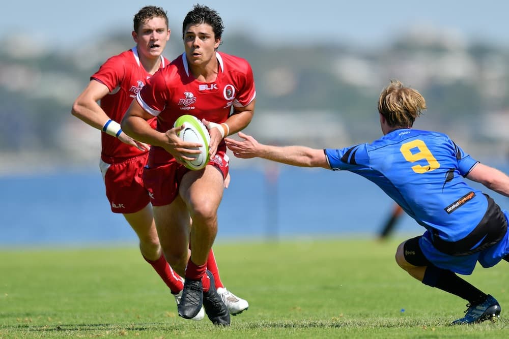 The Reds proved too strong once again for their opponents. Photo: Brendan Hertel/QRU Media Unit.