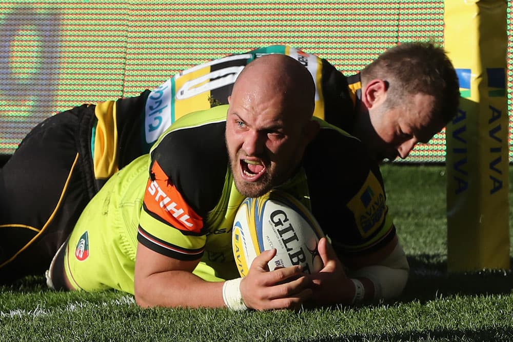 McCaffrey has been playing with Leicester overseas. Photo: Getty Images