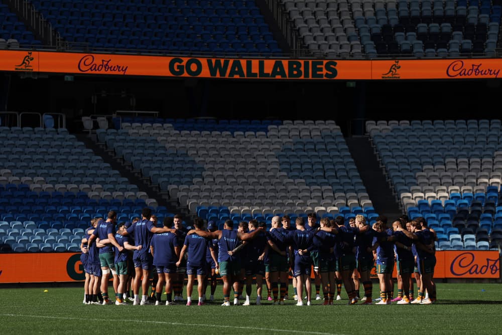 The Wallabies are up for the challenge of stopping world number three Ireland. Photo: Getty Images