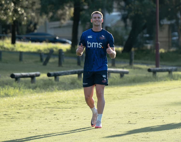 Thumbs up...Reds squad back Will McCulloch ready to return for his club Norths 