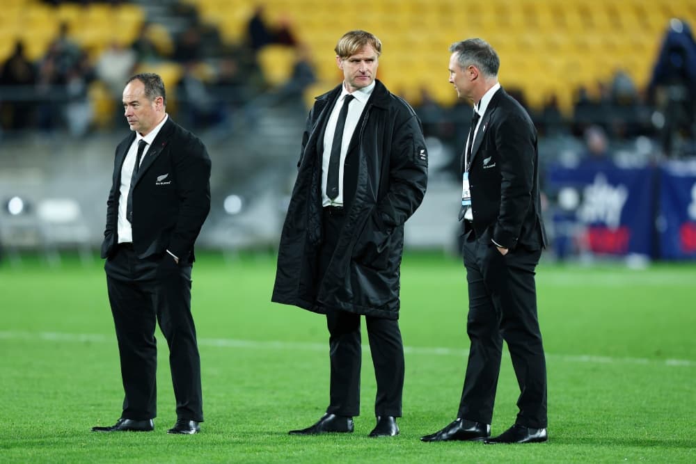 Leon McDonald has departed ways with Scott Robertson and the All Blacks. Photo: Getty Images