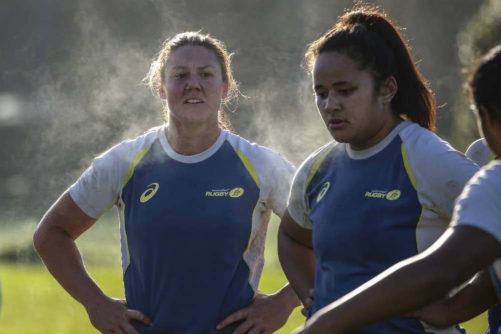 Sharni Williams makes her return to Sevens on Saturday. Photo: RUGBY.com.au/Brendan Hertel