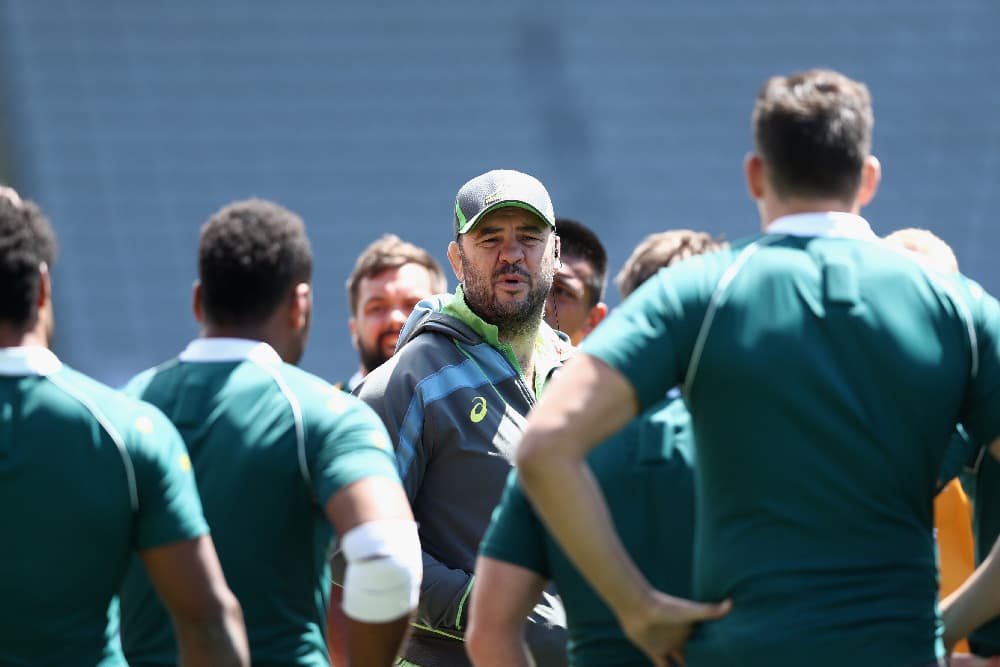 "Michael Cheika won't be sharing a beer with Steve Hansen anytime soon. Photo: Getty Images