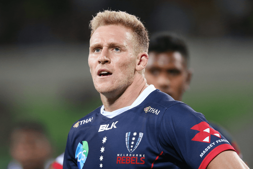 Reece Hodge is one of a number of Wallabies featuring for the Rebels in Albury. Photo: Getty Images