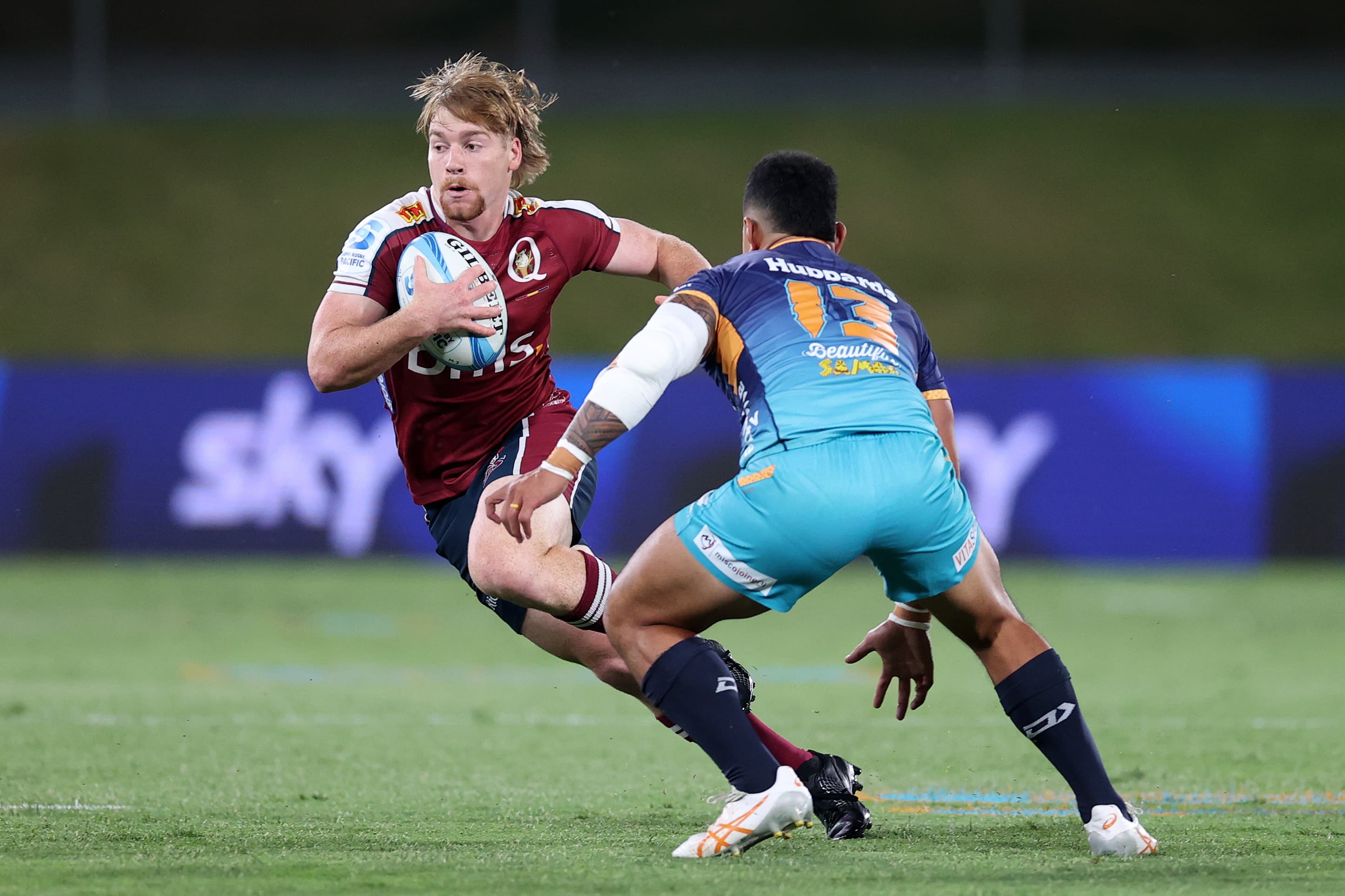 Reds flyhalf Harry McLaughlin-Phillips...can make a mark in Super Rugby AUS. Photo: Getty Images