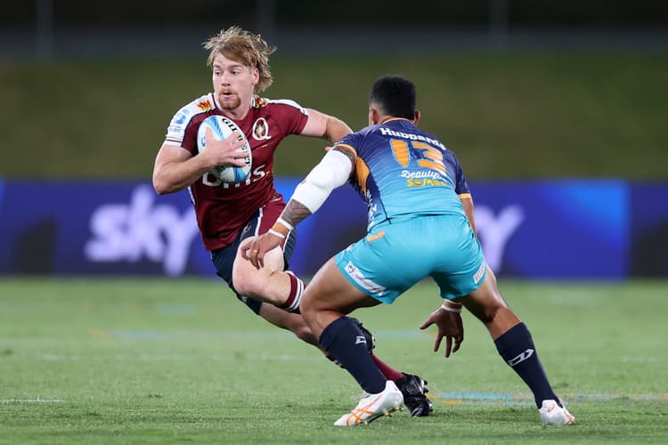 Reds flyhalf Harry McLaughlin-Phillips...can make a mark in Super Rugby AUS. Photo: Getty Images