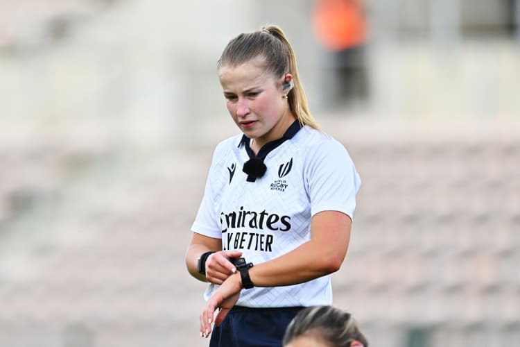Ella Goldsmith has been selected as one of the match officials for the Women's Rugby World Cup 2025. Photo: World Rugby/Getty Images