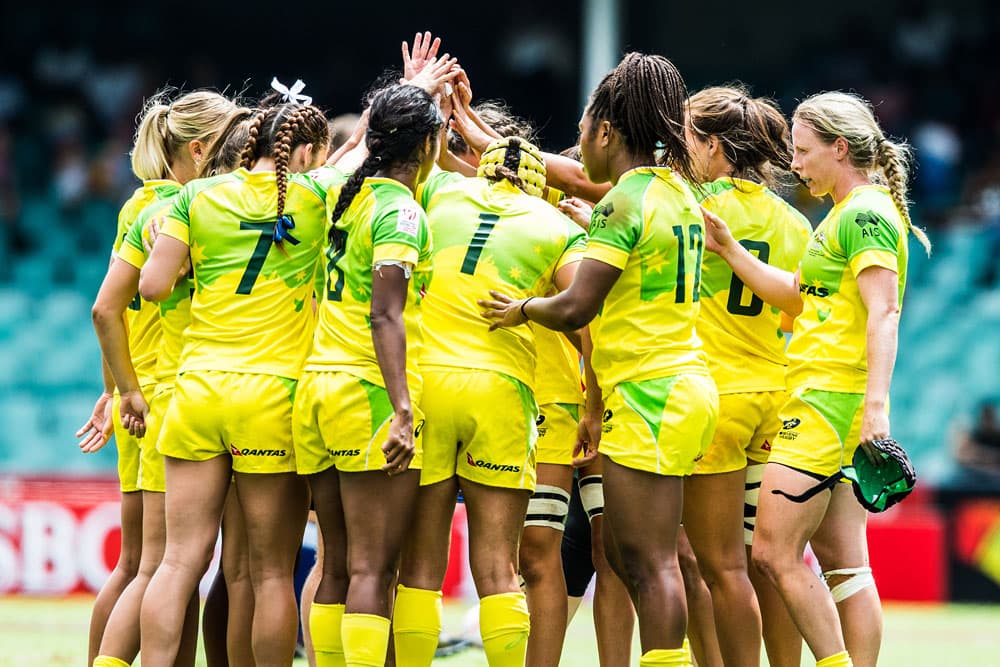 Australia's women play their first Olympic match on August 7. Photo: ARU Media/Stu Walmsley