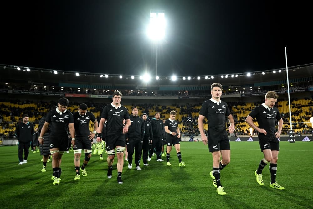 The All Blacks have come under criticism at home after their record defeat to the Springboks. Photo: Getty Images