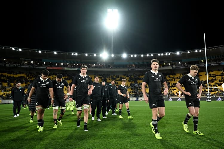 The All Blacks have come under criticism at home after their record defeat to the Springboks. Photo: Getty Images