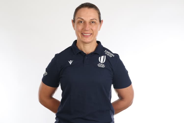 Inside the crazy backstory of Australian referee Rachel Horton. Photo: World Rugby