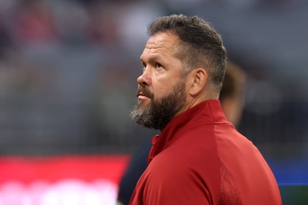 Lions coach Andy Farrell appointed Tadhg Beirne captain for the second time on tour for Saturday’s match against AUNZ in Adelaide. Photo: Getty Images