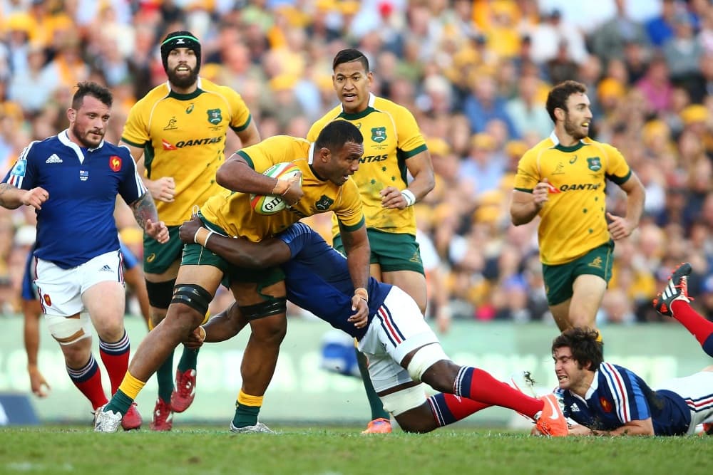 First Nations Pasifika XV coach Wycliff Palu is hoping Friday's clash with Tonga President's XV can reinforce Rugby's hold on the Pacific. Photo: Getty Images