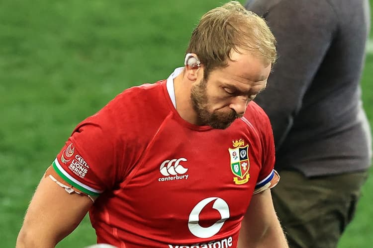 Alun Wyn Jones was emotional about the Lions tour continuing for future editions on his retirement. Photo: Getty Images