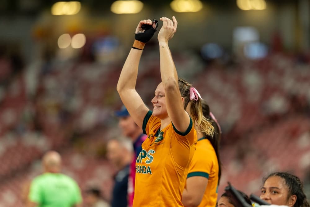 Maddison Levi became the youngest - and fastest - to reach 200 tries on the SVNS World Series. Photo: World Rugby