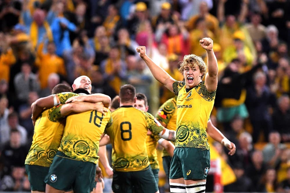Ned Hanigan is the shock addition to the starting XV, replacing Pete Samu in the backrow. Photo: Getty Images