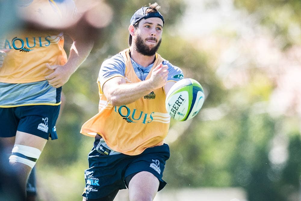 Robbie Coleman has been ruled out of the Brumbies-Rebels clash. Photo: ARU Media/Stu Walmsley
