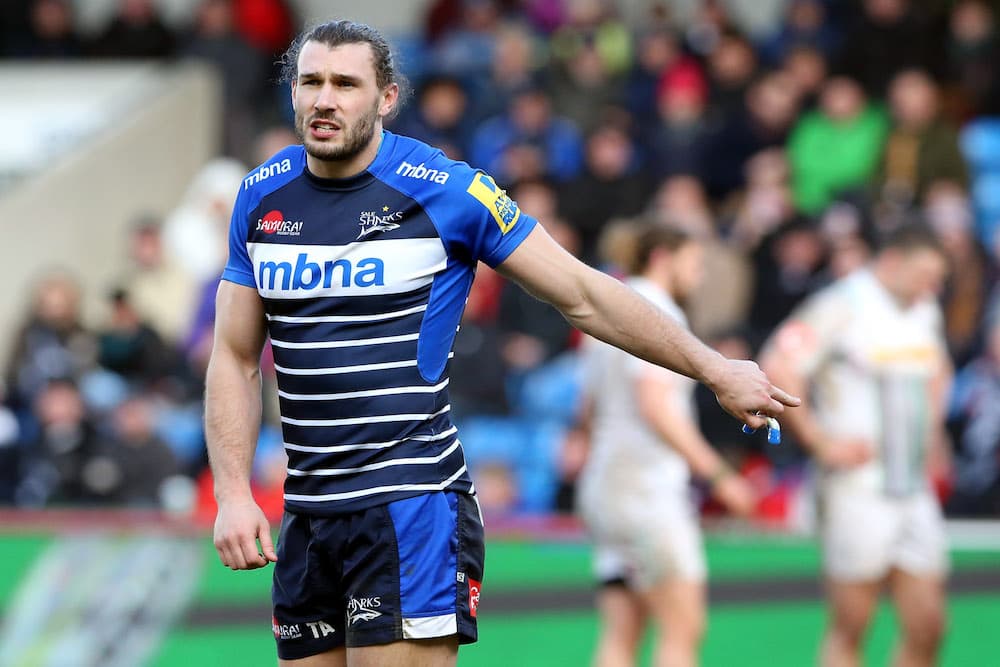 Tom Arscott has been warned by the RFU for passing on inside information to his brother Luke who plays for Bristol. Photo: Getty Images.