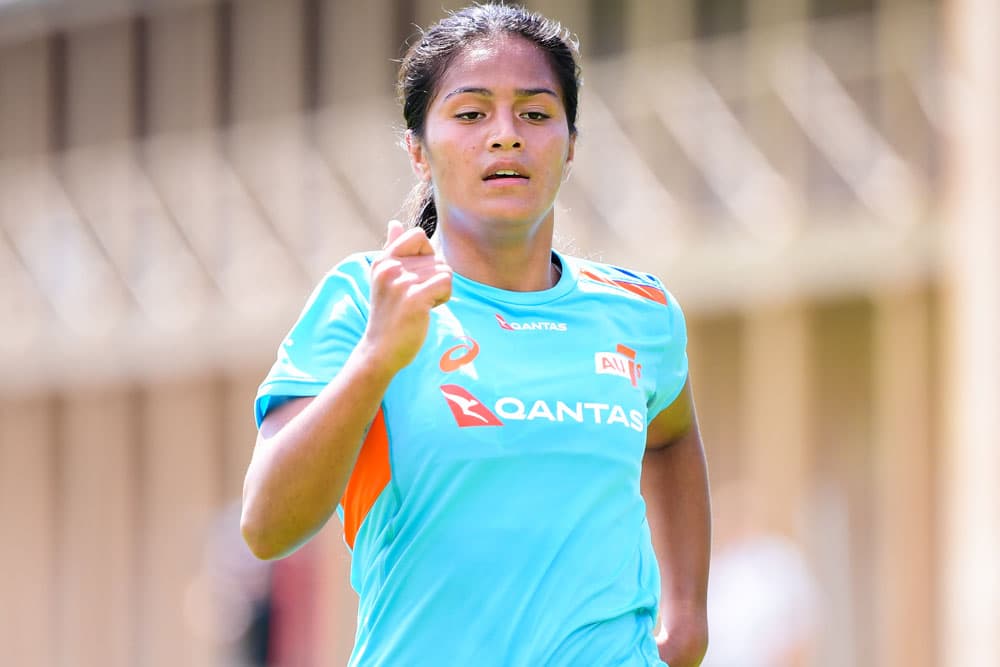 Sariah Paki wants to make her mark in Sevens. Photo: RUGBY.com.au/Stuart Walmsley