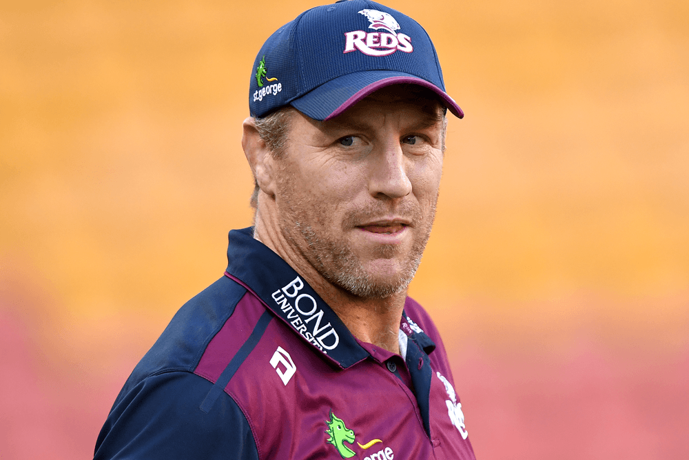 Brad Thorn was coy on his future following the Super Rugby AU final. Photo: Getty Images