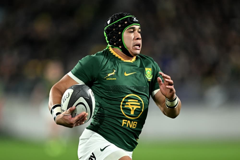 Cheslin Kolbe and the Springboks' pack helped South Africa to victory over England. Photo: Getty Images