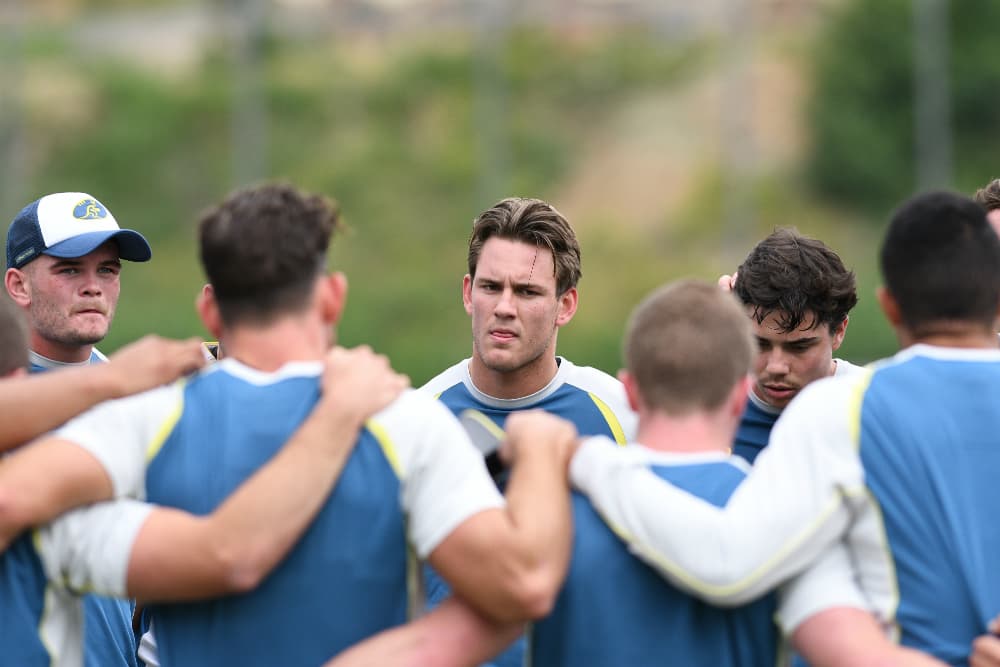 Simon Kennewell will start for the Australian U20s tonight. Photo: ARU Media/Levan Verdzeuli