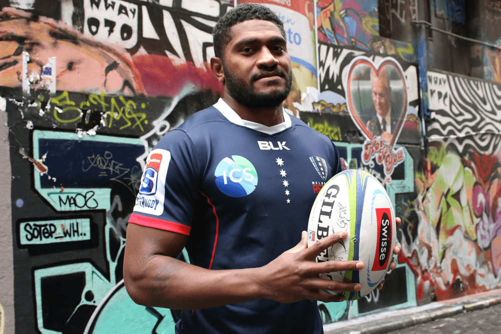 Isi Naisarani won the Rebels' Players' Player award. Photo: Getty Images