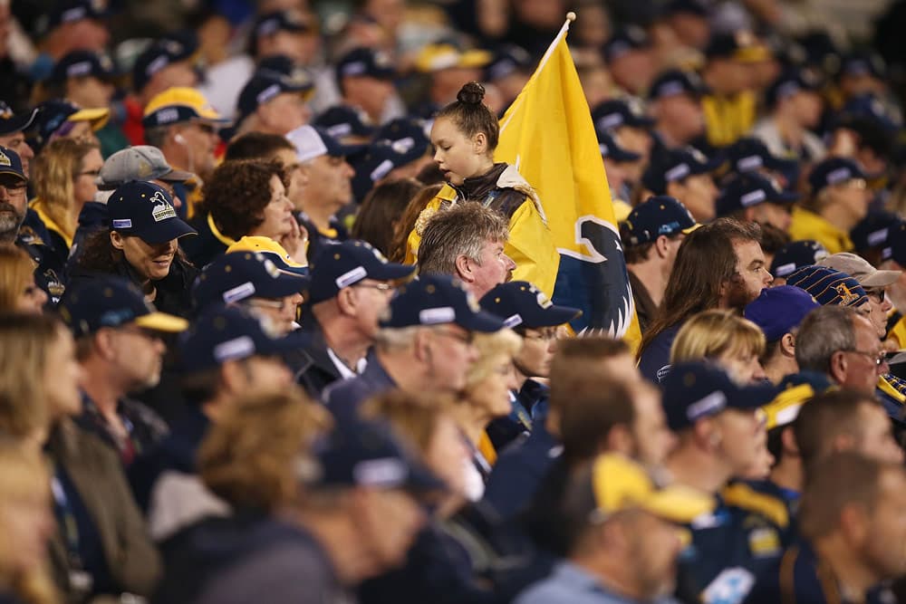 Saturday's was the biggest Canberra crowd of 2017. Photo: Getty Images